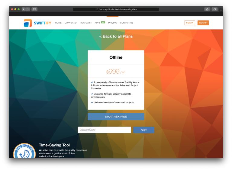 swiftify for xcode